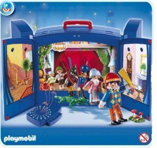 Playmobil My Take Along Puppet Theater: Toys & Games