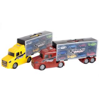 Car Transporter Including 10 Cars      Toys