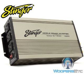 SPI1000   Stinger 1000W 12V DC to AC Power Inverter 3 Outlets : Vehicle Power Inverters : Car Electronics