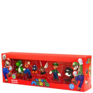 Nintendo Super Mario Mini Figures Series 1 Box Set   6 Figures      Toys