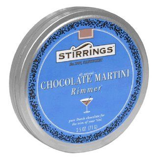 Stirrings Chocolate Martini Drink Rimmer, 2.5 Ounce Tin (Pack of 6) : Cocktail Mixes : Grocery & Gourmet Food