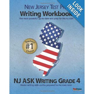 NEW JERSEY TEST PREP Writing Workbook NJ ASK Writing Grade 4 (9781478143123) Test Master Press New Jersey Books