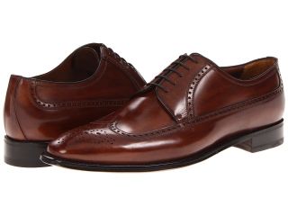 a. testoni Wingtip Oxford Mens Lace Up Wing Tip Shoes (Brown)