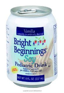 Bright Beginnings Soy Pediatric Drink, Bright Begin Soy Pedi 8 oz, (1 PACK, 6 EACH): Health & Personal Care