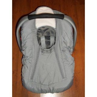 Jolly Jumper Sneak a Peek Sneak a Peek Infant Carseat Cover Deluxe Gray : Baby Bunting Bags : Baby