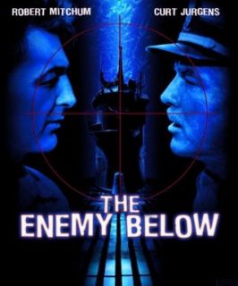 The Enemy Below: Robert Mitchum, Curd Jrgens, David Hedison, Theodore Bikel:  Instant Video