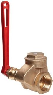 Milwaukee Valve P901 Series Bronze Gate Valve, Class 150, Quick Opening Stem, Lever Handle, NPT Female Industrial Gate Valves