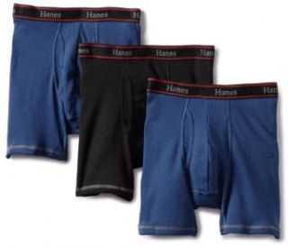 Hanes Men's 3 Pack Dyed Comfort Stretch Boxer Brief, Multi Color Assorted, Medium at  Mens Clothing store:
