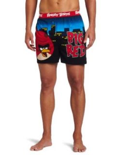 Briefly Stated Men's Big Red Angry Bird Boxer: Clothing
