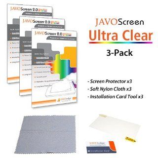 Apple iPod Nano 3rd Gen (4GB/8GB) JAVOScreen 2.0 Ultra Clear Screen Protector (3 Pack): Cell Phones & Accessories