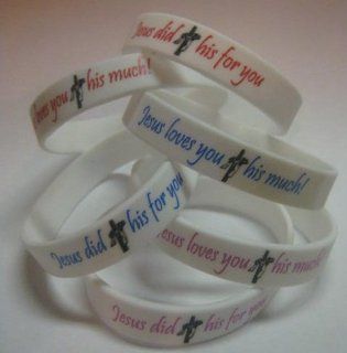 Witness Wristbands: 'Jesus loves you this much' and 'Jesus Did this for you': Everything Else