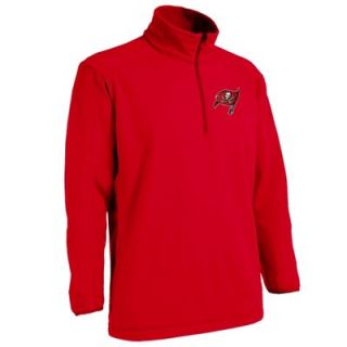 Antigua Tampa Bay Buccaneers Frost Quarter Zip Pullover Jacket   Red
