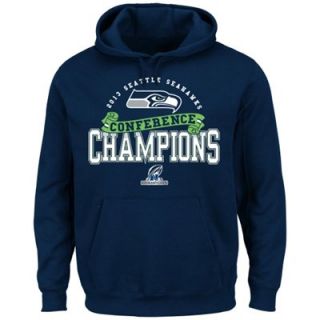 Seattle Seahawks 2013 NFC Champions Conference Choice Pullover Hoodie   College Navy