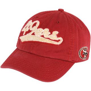 47 Brand San Francisco 49ers Womens Whiplash Adjustable Hat   Scarlet