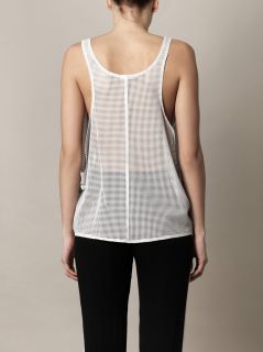 Perforated leather top  Anne Vest