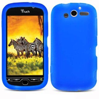Soft Skin Case Fits HTC myTouch 4G Blue Skin T Mobile (does not fit HTC Mytouch 3G or HTC Mytouch 3G Slide or HTC Mytouch 4G): Cell Phones & Accessories