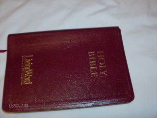 The Holy Bible, containing the Old and New Testaments, King James Version, Reference Edition center column references, translation notes, concordance, and maps, Words of Christ in Red, Thumbed Index, (Bonded Black Leather Flex): Nelson: Books