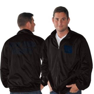 New York Giants Track SMU Full Zip Jacket   Black