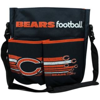 Chicago Bears Newest Fan Diaper Bag   Black
