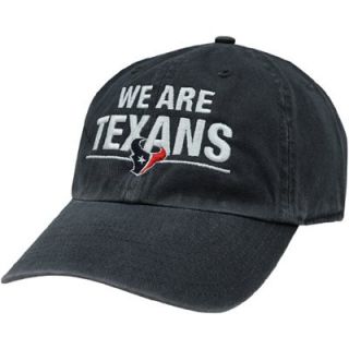 47 Brand Houston Texans Clean Up Adjustable Slouch Hat   Navy Blue