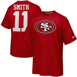 Nike San Francisco 49ers Alex Smith Name & Number T Shirt