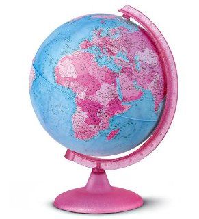 Light up Pink Globe: Toys & Games