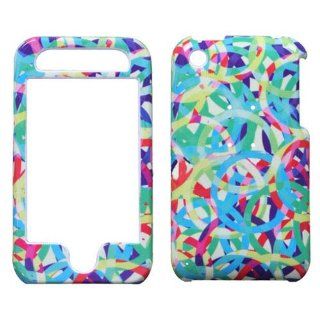 Hard Plastic Snap on Cover Fits Apple iPhone 3G 3GS Rainbow Rings Light AT&T (does NOT fit Apple iPhone or iPhone 4/4S or iPhone 5/5S/5C) Cell Phones & Accessories
