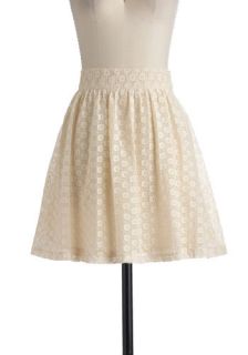 Tulle Clothing Saw It in a Cream Skirt  Mod Retro Vintage Skirts