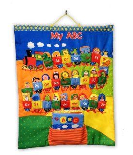 Edu Petit My Finger Puppet ABC Chart with Soft Book Toy : Nursery Growth Charts : Baby
