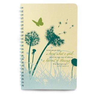 LCP Gifts Doing What is Good Journal Dandelions Galatians 6:9 90 pages 5.5"x8.5"   Decorative Plaques