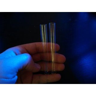 SEOH 10 Pack Glass Test Tubes 4 inch 13x100mm with Caps: Science Lab Test Tubes: Industrial & Scientific