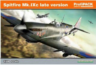 EDU08281 1:48 Eduard Spitfire Mk.IXc Late Version PROFIPACK MODEL KIT: Toys & Games