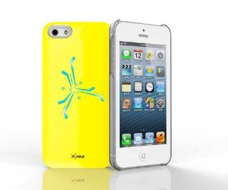 Coming with Signal Sensor and Glow Effect! X max Iphone Cases(Yellow Case with Blue Lights) , Future Series.: Cell Phones & Accessories