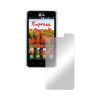 Lcd Screen Protector Cover Kit Film W/ Mirror Effect For LG Ls860 Cayenne: Cell Phones & Accessories