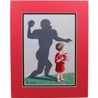 NCAA Ohio State Buckeyes 11'' x 14'' Football Player Team Tots Picture : Business Card Holders : Office Products