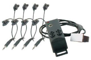 Infrared Repeater Kit With Eight Emitters Hub/Receiver 3 Ft Cable Four Dual Ir Emitters: Electronics