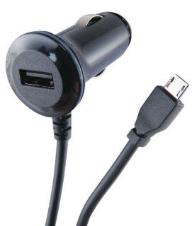 Ever Win DC10304 Micro USB with Extra Port for Car Charger   Retail Packaging   Black: Cell Phones & Accessories