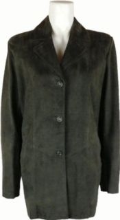 Unicorn London Women's Classic Mid Length Coat Leather Jacket at  Womens Clothing store
