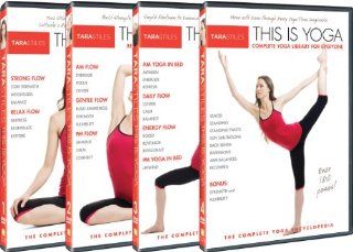 Tara Stiles This is Yoga : 4 DVD Set : Complete Yoga Encyclopedia: Daily Yoga + Beginners Yoga + AM/PM Yoga + Complete Yoga Library for Everyone: Tara Stiles, Darren Capik: Movies & TV