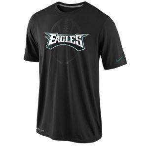 Nike NFL Dri Fit Legend Football T Shirt   Mens   Football   Clothing   Philadelphia Eagles   Black