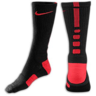 Nike Elite Basketball Crew Socks   Mens   Basketball   Accessories   Black/Varsity Red