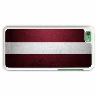 Diy Apple Iphone 5C Misc Flag Of Latvia Of Husband Present White Cellphone Shell For Everyone: Cell Phones & Accessories
