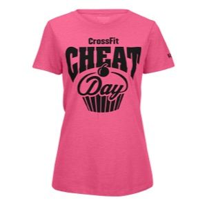 Reebok CrossFit T Shirt   Womens   Training   Clothing   Pink/Black