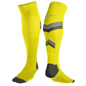 Nike Hyper Lite Elite Support  OTC Socks   Running   Accessories   Sonic Yellow/Mine Grey
