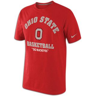Nike College Tri Blend Road Warrior T Shirt   Mens   Basketball   Clothing   Ohio State Buckeyes   Red
