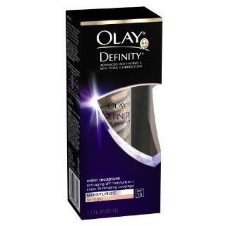Olay Definity Color Recapture (Fair/Light)   1.7 oz. : Anti Aging Moisturizer : Beauty