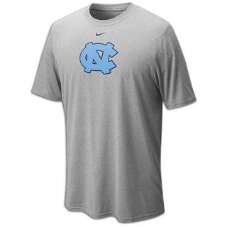 Nike College Dri Fit Logo Legend T Shirt   Mens   Basketball   Clothing   North Carolina Tar Heels   Dark Grey Heather