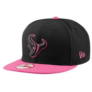 New Era NFL Breast Cancer Awareness Snapback   Mens   Football   Accessories   Houston Texans   Black/Pink