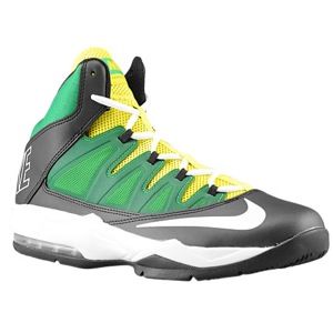 Nike Air Max Stutter Step   Mens   Basketball   Shoes   Black/Green Abyss/Yellow Strike