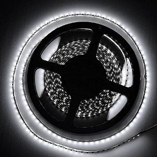 Generic 5 Meter (16.4 Feet) SMD 3528 Cool White 600 Leds(120 Leds/M) Strip Light Cold White 12V 48W Led Lamp for Decor Party Car Bedroom : String Lights : Patio, Lawn & Garden